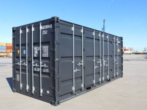 20ft High Cube Container – Hazardous Waste Container, Side opening (9ft 6′ high), Side opening (9ft 6′ high)