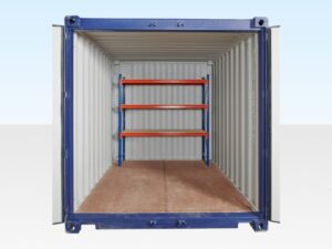 Adjustable Heavy Duty Three Tier Racking For Rear Of Container