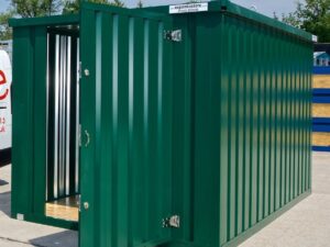 3M X 2.1M Flat Pack Storage Container